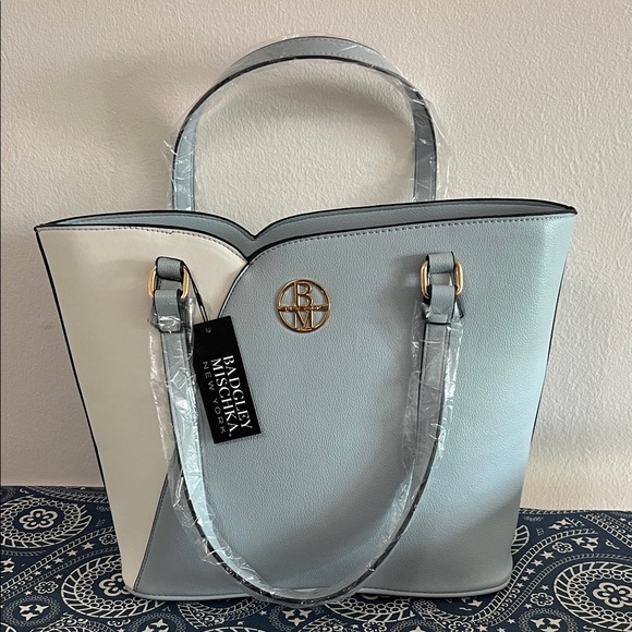 NWT Badgley Mischka Set of 3 Tote + Wallet +Cross-Body - Picture 2 of 6